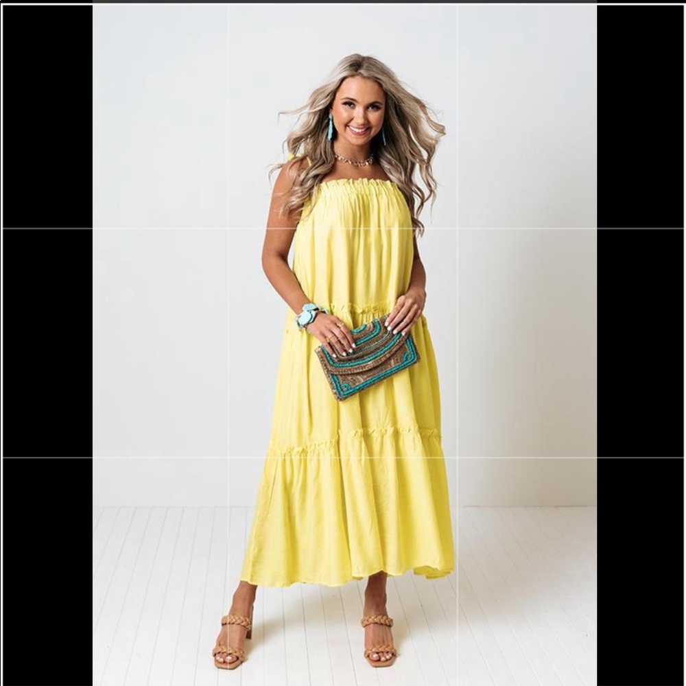 Impressons Ruffle Midi